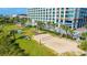 Enjoy volleyball, the beach, pool, and other outdoor activities offered at this resort at 5300 N Ocean Blvd. # 442, Myrtle Beach, SC 29577