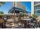 Inviting outdoor bar and seating area perfect for socializing and enjoying refreshments by the property at 5300 N Ocean Blvd. # 442, Myrtle Beach, SC 29577