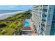 The resort features a pool and splashpad just steps away from the beach and boardwalk access at 5300 N Ocean Blvd. # 442, Myrtle Beach, SC 29577