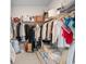 Walk-in closet with ample shelving and hanging space for organized storage at 534 Calhoun Falls Dr., Myrtle Beach, SC 29579