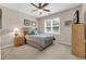 A cozy bedroom with neutral walls, featuring a double bed, and a natural light window at 601 Hillside Dr. N # 3926, North Myrtle Beach, SC 29582