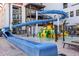 Exterior view of the thrilling waterslides and play area at the water park at 7200 N Ocean Blvd. # 459, Myrtle Beach, SC 29572