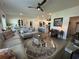 Spacious open-concept living area connecting dining, kitchen, and lounge spaces at 8164 Forest Edge Dr., Myrtle Beach, SC 29579