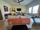 Inviting living room with comfortable seating, featuring guitars and media console in the background at 8164 Forest Edge Dr., Myrtle Beach, SC 29579