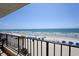 Amazing view of the beach from a balcony in a coastal condo at 912 N Waccamaw Dr. # 202, Garden City Beach, SC 29576