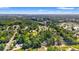 Scenic aerial view of a residential area with houses surrounded by mature trees and greenery at 938 Fox Hollow Rd., Conway, SC 29526