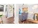 Open-concept space showcasing stylish furnishings and bright decor leading to the kitchen at 9755 Leyland Dr. # 2, Myrtle Beach, SC 29572