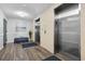 Lobby area with elevators and interior decoration at 1003 S Ocean Blvd. # 802, North Myrtle Beach, SC 29582