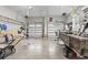 Spacious three-car garage provides ample storage and workspace for hobbies and vehicles at 1106 Bluffton Ct., Myrtle Beach, SC 29579