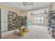 Open room with neutral carpet, walls filled with toys and collectibles, a window, and lots of space at 157 Pottery Landing Dr., Conway, SC 29526