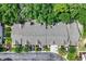 Aerial view showcasing well-maintained townhome community with lush greenery at 158 Palisade Loop # 158, Pawleys Island, SC 29585