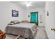 Peaceful bedroom with soft carpet, comfortable bedding, and natural light with bright walls at 160 Lazy Willow Ln. # 202, Myrtle Beach, SC 29588
