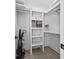 Well-organized walk-in closet with shelving and rod space for efficient storage of clothing and accessories at 2143 Stonecrest Dr. Nw, Calabash, NC 28467
