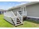 Back deck with stairs and a grill at 241 Fannie B Rd., Conway, SC 29526