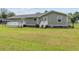 Spacious backyard with decks and new construction house at 241 Fannie B Rd., Conway, SC 29526