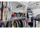 Walk-in closet with organized storage and ample space for clothing and accessories at 241 Fannie B Rd., Conway, SC 29526