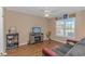 Cozy living room with a fireplace, TV, and comfortable seating at 2454 Glen Dr., Little River, SC 29566