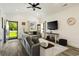 Cozy living room with a comfortable seating area, television, and natural light at 2588 Long Avenue Ext., Conway, SC 29526