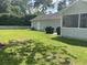 Backyard with grill and garage at 312 Trace Run, Myrtle Beach, SC 29588