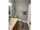 Charming bathroom featuring neutral tones, modern fixtures, and ample counter space at 312 Trace Run, Myrtle Beach, SC 29588