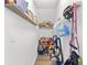 Functional closet with shelving provides ample storage space for various household items at 317 Truce St., Myrtle Beach, SC 29588