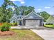 Charming two-story home featuring stone accents, manicured lawn, and a spacious two-car garage at 3864 Journeys End Rd., Murrells Inlet, SC 29576