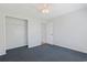 Bedroom with ceiling fan, closet with shelving and wall-to-wall carpet at 3888 Stillwood Dr., Myrtle Beach, SC 29588