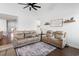 Spacious living room featuring comfortable seating, high ceilings and lots of natural light at 405 Spring View Ct., Little River, SC 29566