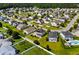 Aerial view of the neighborhood highlighting the home and surrounding community at 445 Mooreland Dr., Myrtle Beach, SC 29588