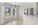 Bright breakfast nook features a granite countertop and large window with a view at 445 Mooreland Dr., Myrtle Beach, SC 29588