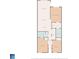 Detailed floor plan showing layout of rooms, including living room, bedrooms, and bathrooms at 4518 N Plantation Dr. # G-5, Little River, SC 29566