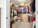 Spacious walk-in closet with ample storage, shelving and hanging space to efficiently store all belongings at 468 Papyrus Circle # 468, Little River, SC 29566