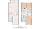Detailed floor plan showcasing a spacious layout with multiple bedrooms and an open-concept living area at 468 Papyrus Circle # 468, Little River, SC 29566
