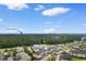 An aerial shot shows the location of the building complex to the ocean and Myrtle Beach at 4872 Dahlia Ct. # 305, Myrtle Beach, SC 29577
