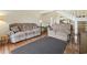 Relaxing living room with hardwood floors and comfortable upholstered sofas at 5515 North Ocean Blvd. # 308, Myrtle Beach, SC 29577