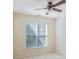 Bright bedroom featuring a ceiling fan and a bright window with coverings at 56 Willowbend Dr., Murrells Inlet, SC 29576