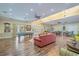 Well lit common area has tables, chairs, couches, a pool table and plenty of room to entertain at 56 Willowbend Dr., Murrells Inlet, SC 29576