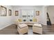 Comfortable living room with neutral tones, recessed lighting, and wood-look flooring at 567 Hickman St., Myrtle Beach, SC 29575