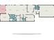 The floor plan highlights the layout and dimensions of the home's rooms at 5826 Cremona Dr., Myrtle Beach, SC 29577