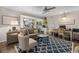 Bright living room featuring an open floor plan and cozy furniture at 6210 Blynn Dr., Myrtle Beach, SC 29572