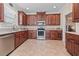 Spacious kitchen featuring stainless steel appliances and abundant cabinetry at 668 Barona Dr., Myrtle Beach, SC 29579