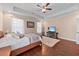 Comfortable main bedroom with ensuite bathroom and lots of space at 668 Barona Dr., Myrtle Beach, SC 29579