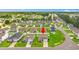 Beautiful aerial view of a well-planned community with lush landscaping and serene streets at 821 Twickenham Loop, Longs, SC 29568