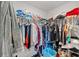 Walk-in closet with ample storage space for clothes and belongings at 821 Twickenham Loop, Longs, SC 29568