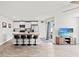 Bright kitchen with stainless steel appliances, island with bar seating, and modern decor at 821 Twickenham Loop, Longs, SC 29568