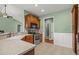 Functional kitchen with ample counter space, modern appliances, and easy access to other rooms at 8708 Coosaw Ct., Myrtle Beach, SC 29577