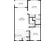 Detailed floor plan showcasing layout, room dimensions, and balcony at 901 W Port Dr. # 2114, North Myrtle Beach, SC 29582