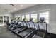 A fitness center featuring treadmills and elliptical machines with views of the outdoors and community at 964 Irving Dr., Little River, SC 29566