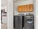Convenient laundry area with washer and dryer, adjacent to the kitchen at 1007 Autumn Dr., Murrells Inlet, SC 29576