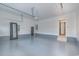 Spacious garage with epoxy floors and interior access at 1054 East Isle Of Palms Ave., Myrtle Beach, SC 29579